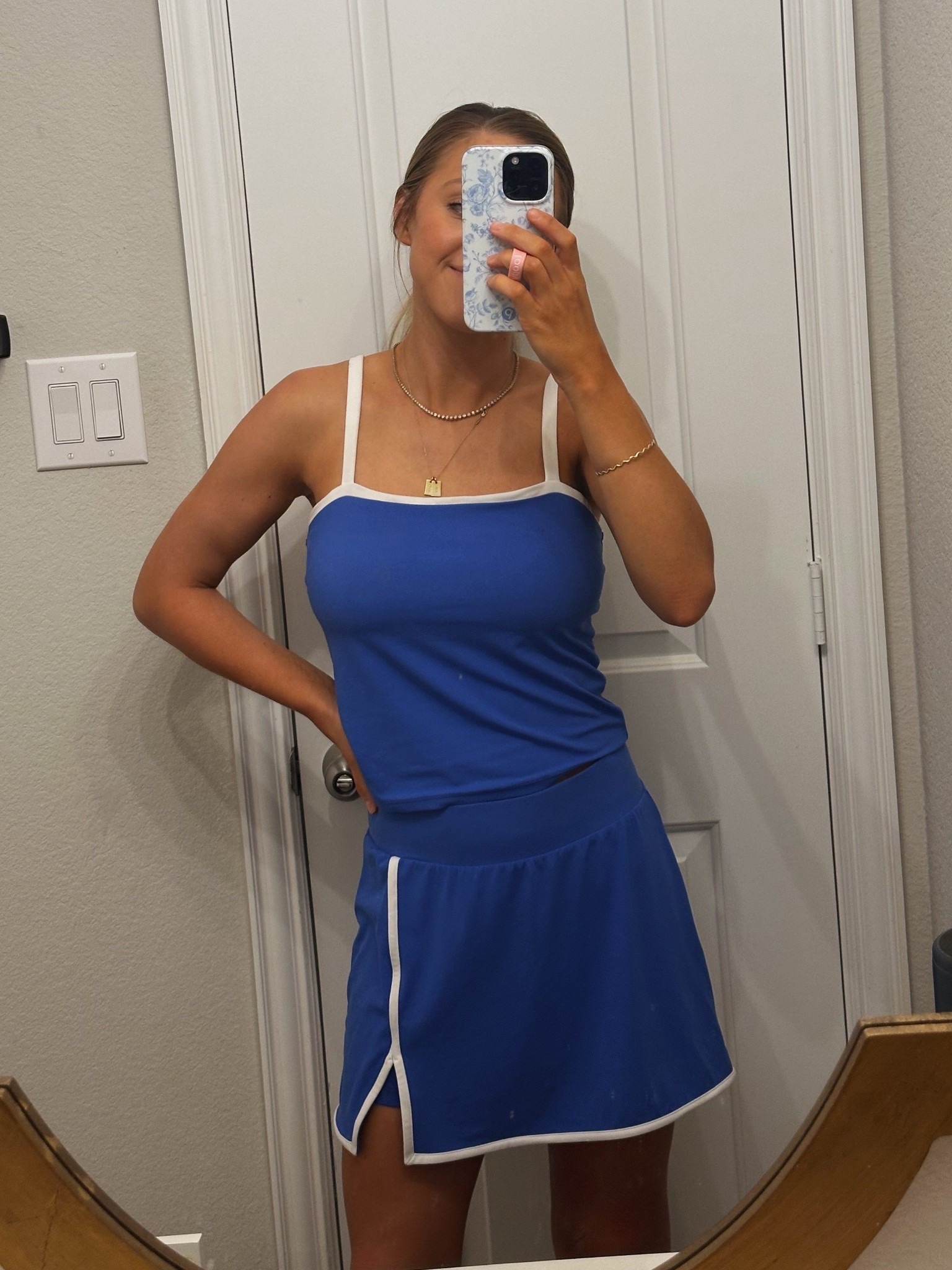 Summer athleisure target two piece set! Been wearing their athleisure on repeat🤌🏼💙

#LTKFamily #LTKFindsUnder50 #LTKActive