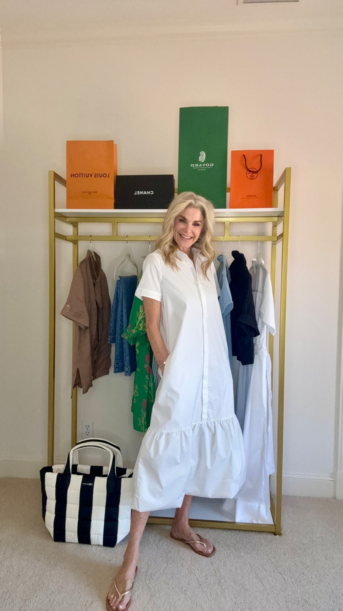 Gorgeous white midi dress for summer! Size S  

#LTKOver40 #LTKStyleTip #LTKSummerEdit