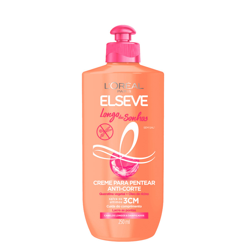 Elseve Longo dos Sonhos Creme Pentear | Beleza na Web | Beleza Na Web (BR)