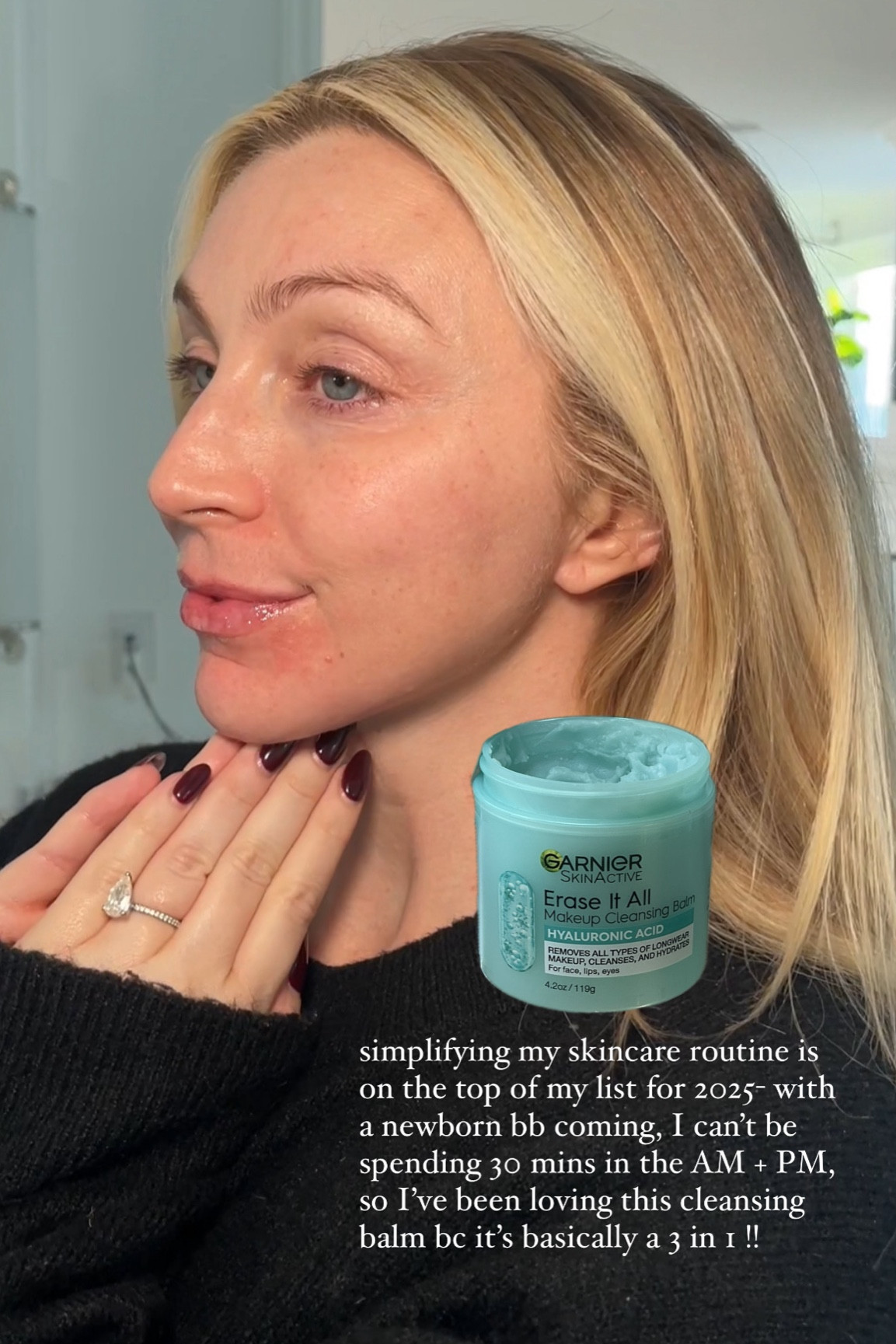 #ad Loving this cleansing balm so much !!! 
#targetstyle #TargetPartner #Target, @garnierusa @targetstyle @Target