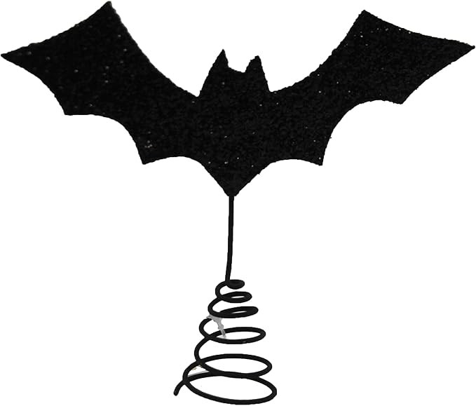 Bethany Lowe Halloween Batty Miniature Pressed Paper Tree Topper | Amazon (US)