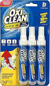 GuruNanda OxiClean Stain Remover Pen for Clothes (3 Pack) - Instant Spot Cleaning for All Laundry... | Amazon (US)