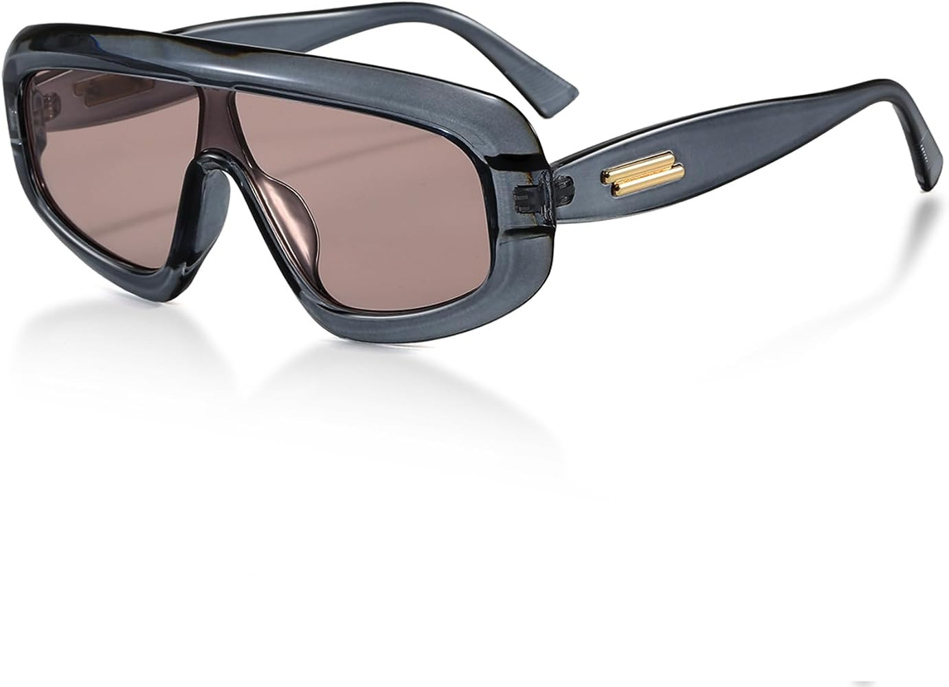 Fashion Oversized Sunglasses for Women Men 2026 Trendy Big Shield Sun Glasses Designer Style Shad... | Amazon (US)