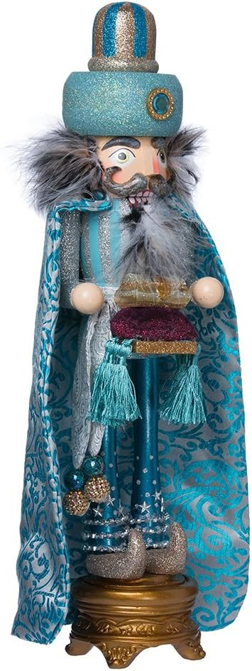 Hollywood Nutcrackers Kurt Adler Hollywood King Nutcracker, 18-Inch, Turquoise | Amazon (US)