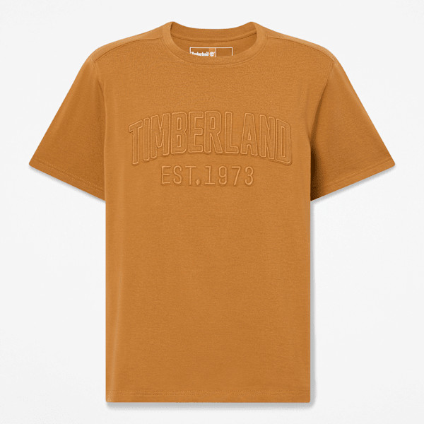 Men's Washed Embroidered Logo T-Shirt | Timberland (US)
