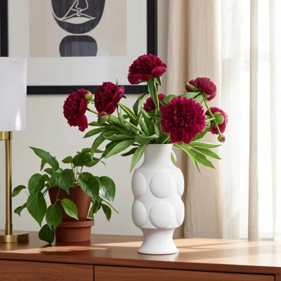 Galymzhan Stoneware Vase Enhance Your Space with Elegant Decor | Wayfair North America