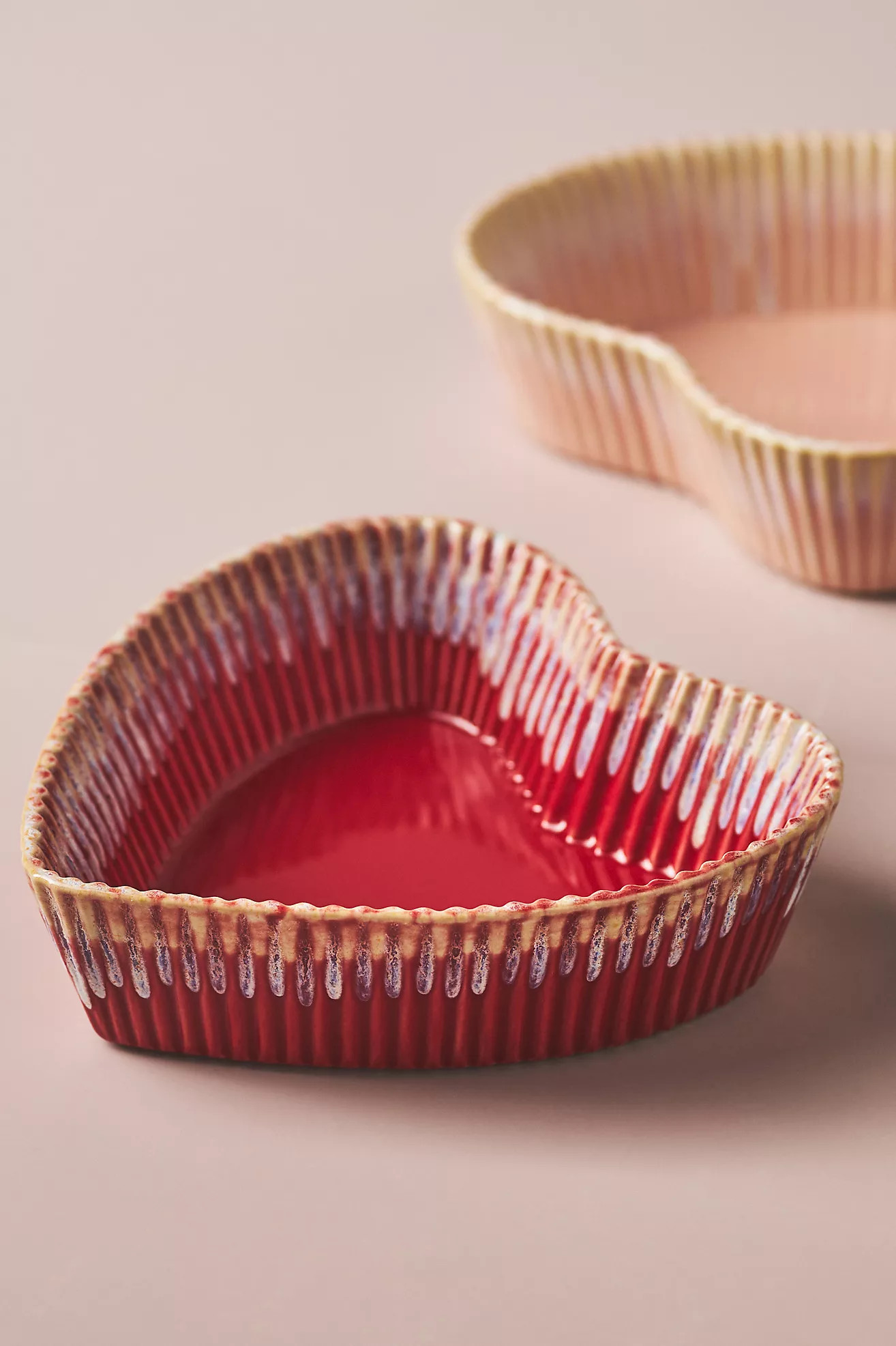 Heart-Shaped Stoneware Ramekin | Anthropologie (US)