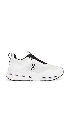 On Cloudnova X Sneaker in White & Black from Revolve.com | Revolve Clothing (Global)