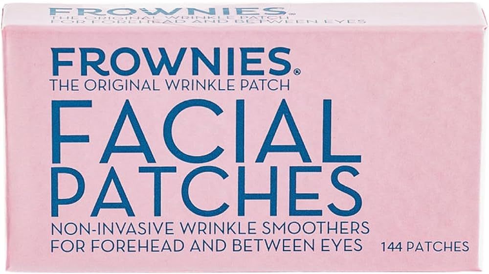 FROWNIES Forehead and Between the Eyes Wrinkle Patches - Hypoallergenic Facial Patches to Smooth ... | Amazon (US)