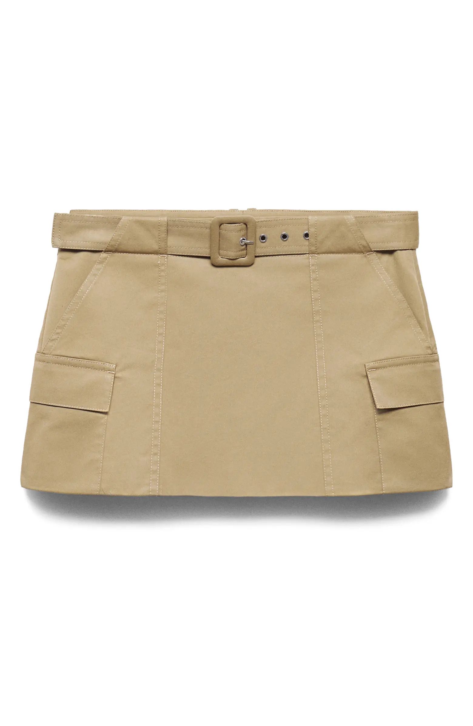 Belted Cargo Miniskirt | Nordstrom