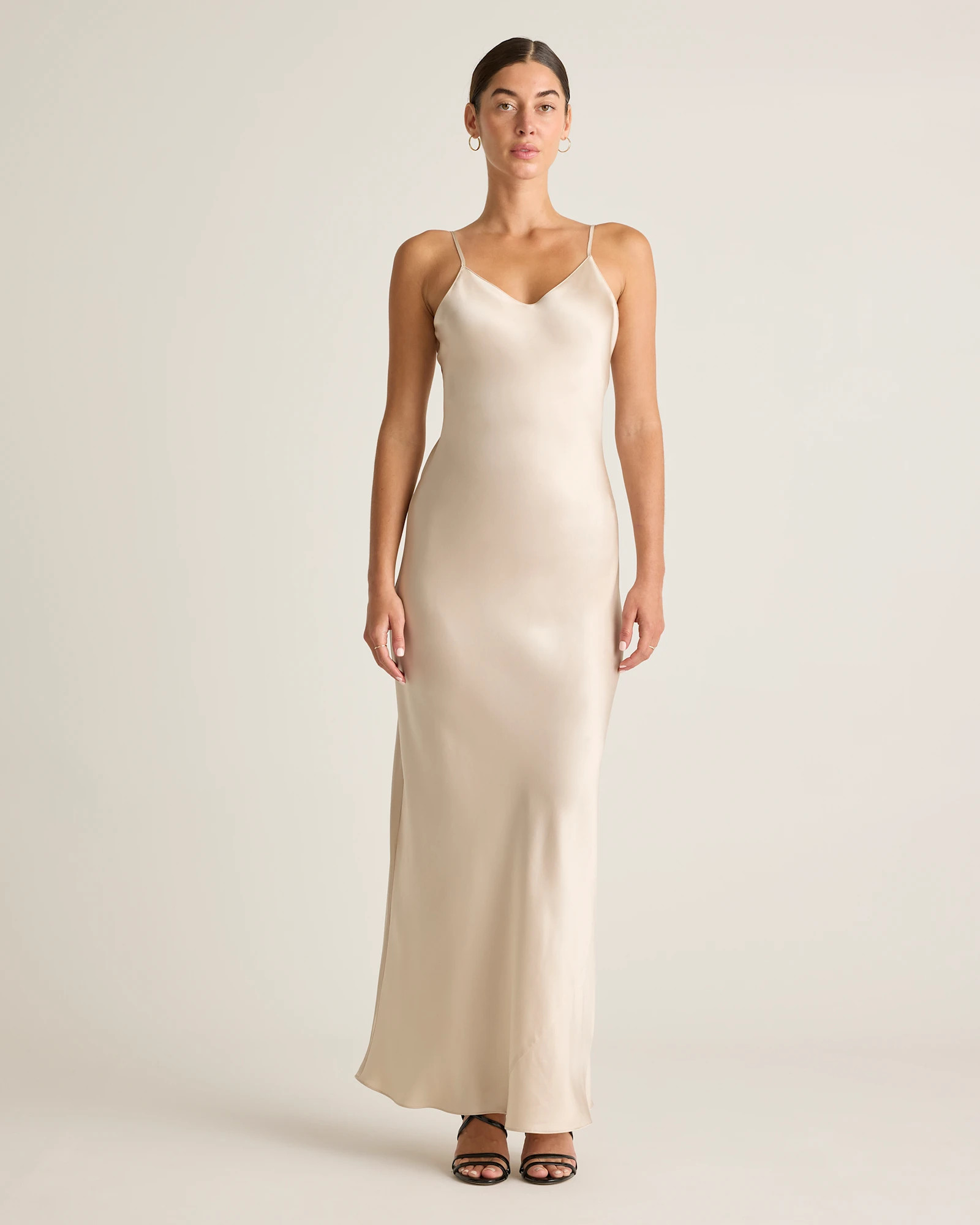 100% Washable Silk Maxi Slip Dress | Quince