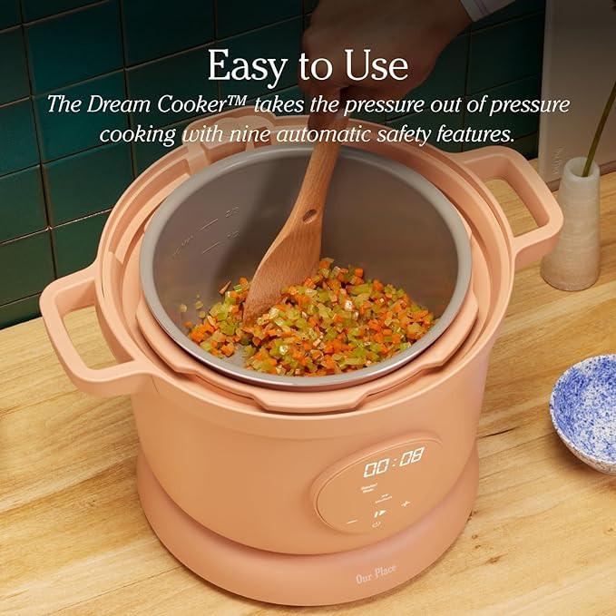 Our Place Dream Cooker | 6-quart Multicooker | 4 Versatile Modes | Pressure Cook, Slow Cook, Sear... | Amazon (US)