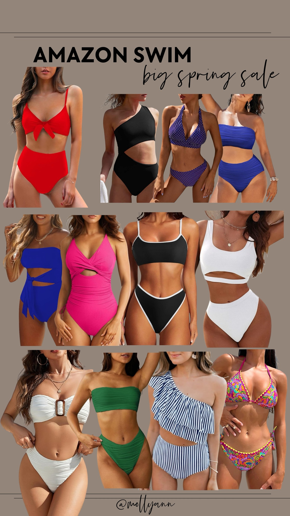 Amazon Swim- BIG SPRING SALE. 🌺 Great swim finds. 👙

#LTKSaleAlert #LTKFindsUnder50 #LTKStyleTip