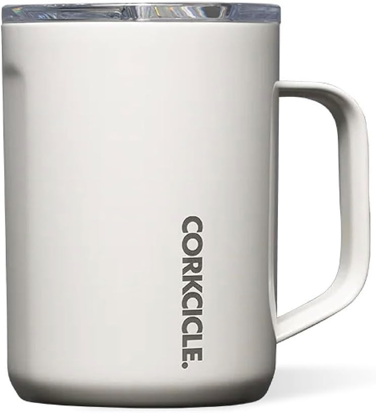 Corkcicle Classic Coffee Mug - Triple Insulated Stainless Steel for Travel - Shatter-Proof Lid - ... | Amazon (US)