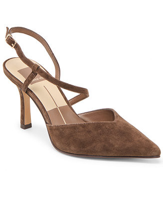 Dolce Vita Women's Kamra Asymmetrical Stiletto Pointed Toe Pumps - Macy's | Macy's