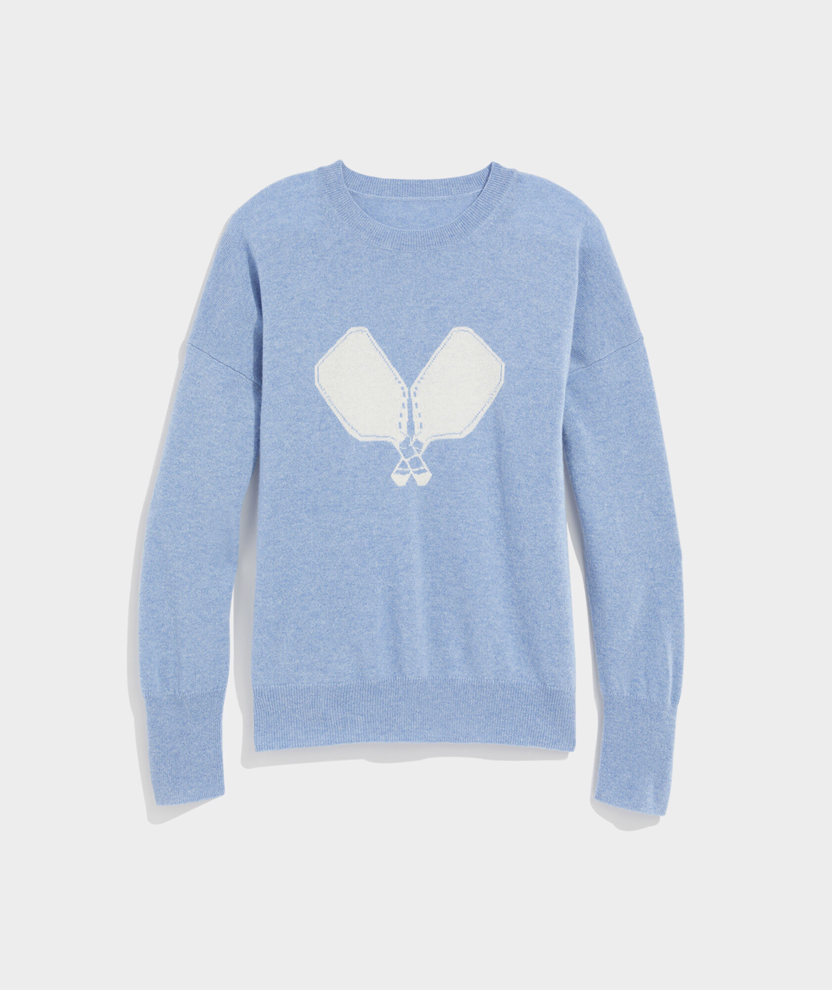 Pickleball Intarsia Cashmere Crewneck Sweater | vineyard vines