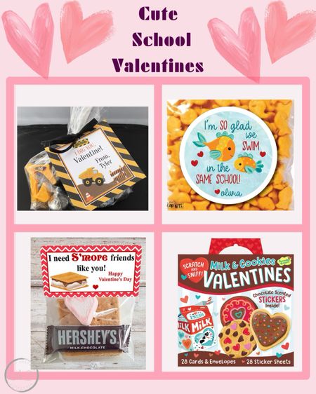 Cute ideas for school valentines. 

#schoolvalentines #kidsvalentines 

#LTKfindsunder50 #LTKGiftGuide #LTKkids