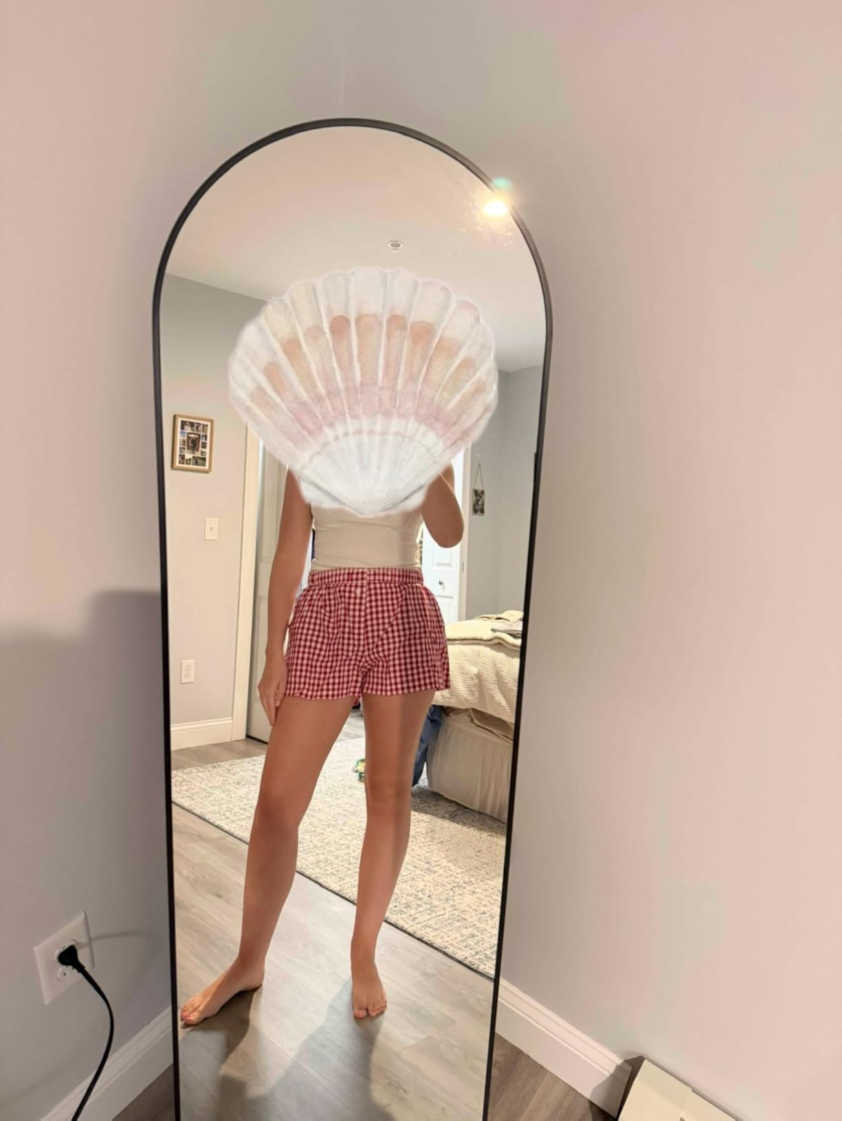 ANRABESS Boxer Shorts for Women Gingham Pajama 2025 Summer Casual Lounge Sleep Plaid Shorts Y2K B... | Amazon (US)