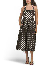 Halter Neck Polka Dot Maxi Dress | Casual Dresses  | Marshalls | Marshalls