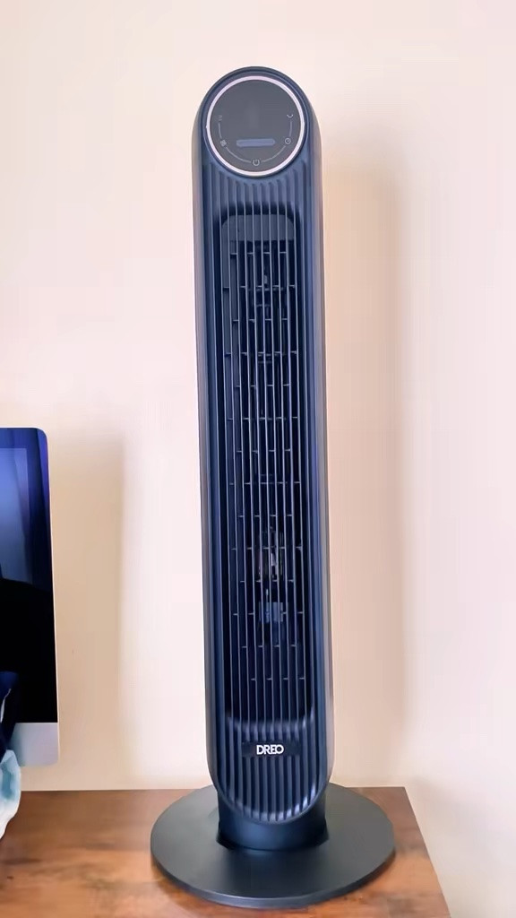 DREO Tower Fan for Bedroom, 2026 Upgraded DC Motor, 28ft/s High Velocity, 20dB Ultra Quiet Standing Fan, 8 Speeds 4 Modes, 90° Oscillating Bladeless Fan for Indoors, Floor Fans with Remote, Black. Ditch the old type of fan and get you one of these DREO Tower Fan, comes with a remote, can be set on a timer multiple speeds adjust to room temperature. I’ve linked it check it out and get you this fan summer is already heating up. #dreofan #summervibes #remotecontrolledfan #towerfansforbedroom

#LTKSaleAlert #LTKHome