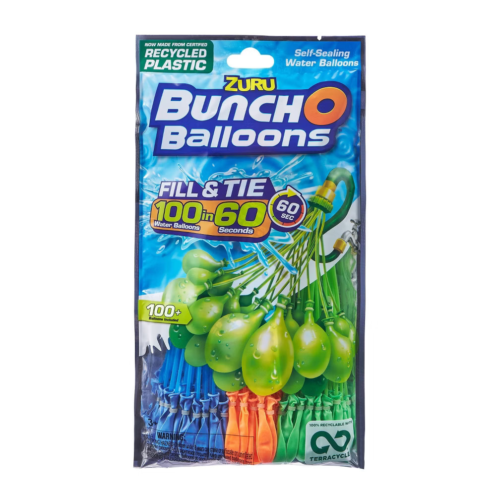 Bunch O Balloons Recycle Balloons - Blue/Orange/Green | Target