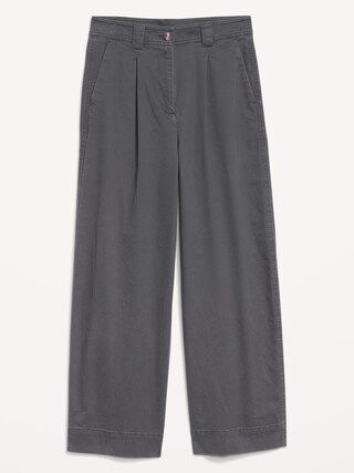 Extra High-Waisted Wide-Leg Barrel Pants | Old Navy (US)