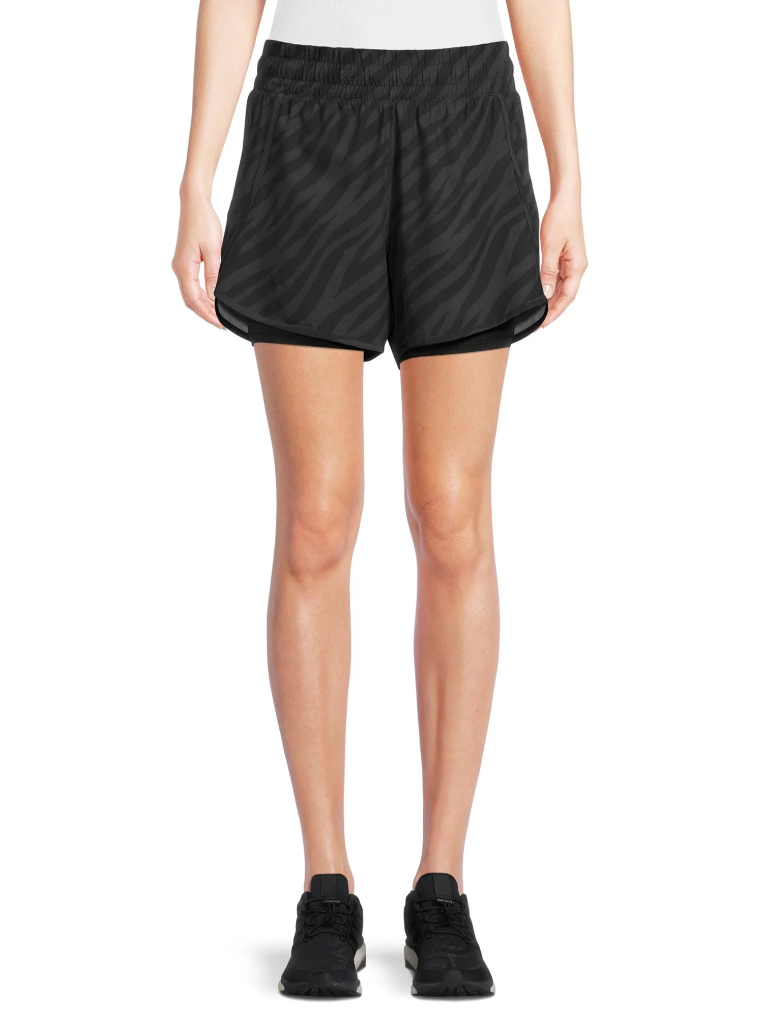 Avia Women's Running Shorts with Bike Liner | Walmart (US)