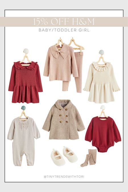 H&M sale - 15% off everything - baby girl/toddler girl outfits!

#LTKkids #LTKsalealert #LTKbaby