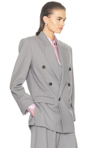 Helsa The St Germain Suit Jacket in Carbon from Revolve.com | Revolve Clothing (Global)