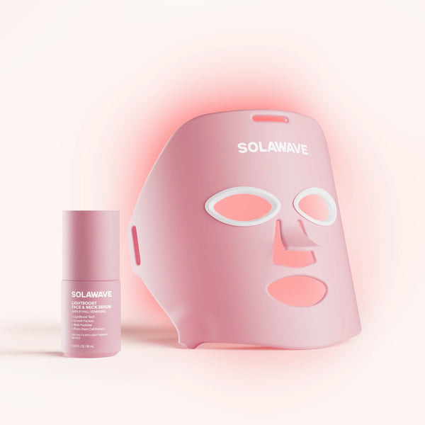 Wrinkle Retreat Face Mask & LightBoost Serum Kit | SolaWave