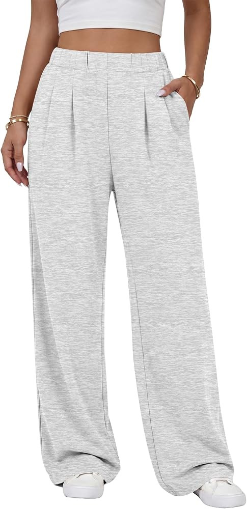 ANRABESS Womens Wide Leg Baggy Sweatpants | Amazon (US)
