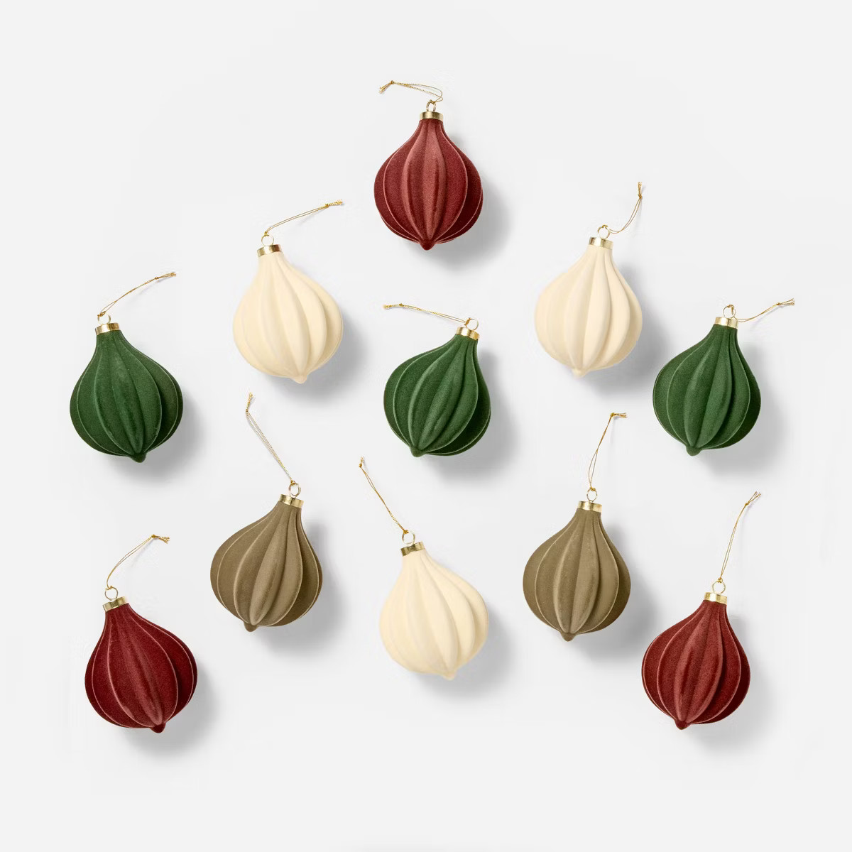 Set of 11 Velvet Decorative Ornaments - Threshold™ designed with Studio McGee | Target