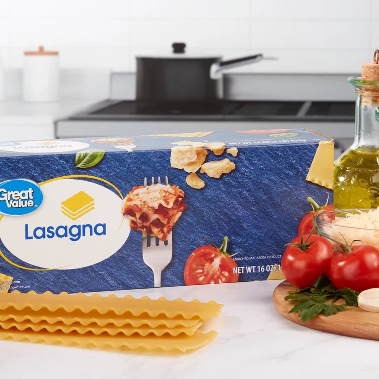 Great Value Lasagna Pasta, 16 oz | Walmart (US)