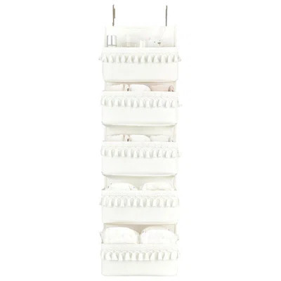 Over The Door Organizer Boho Nursery Storage Decor Closet Hanging Organizer With Tassels Decoration For Bedroom Nursery Bathroom Apartments Dorm Pantr | Wayfair North America