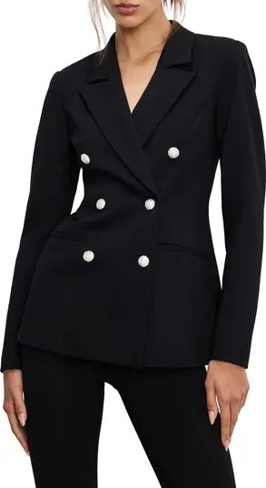 Embellished Double Breasted Blazer | Nordstrom