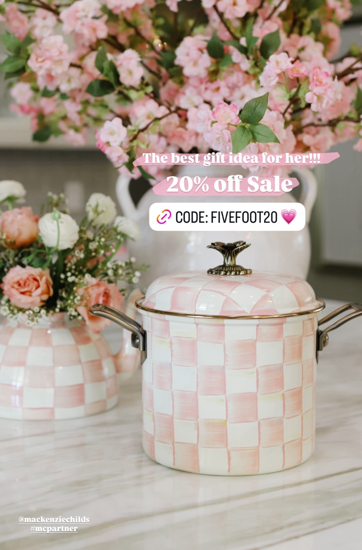 Mackenzie Childs discount code: FIVEFOOT20 will get you 20% off! These items make the perfect gift for her!! 

#LTKHoliday #LTKGiftGuide #LTKHome