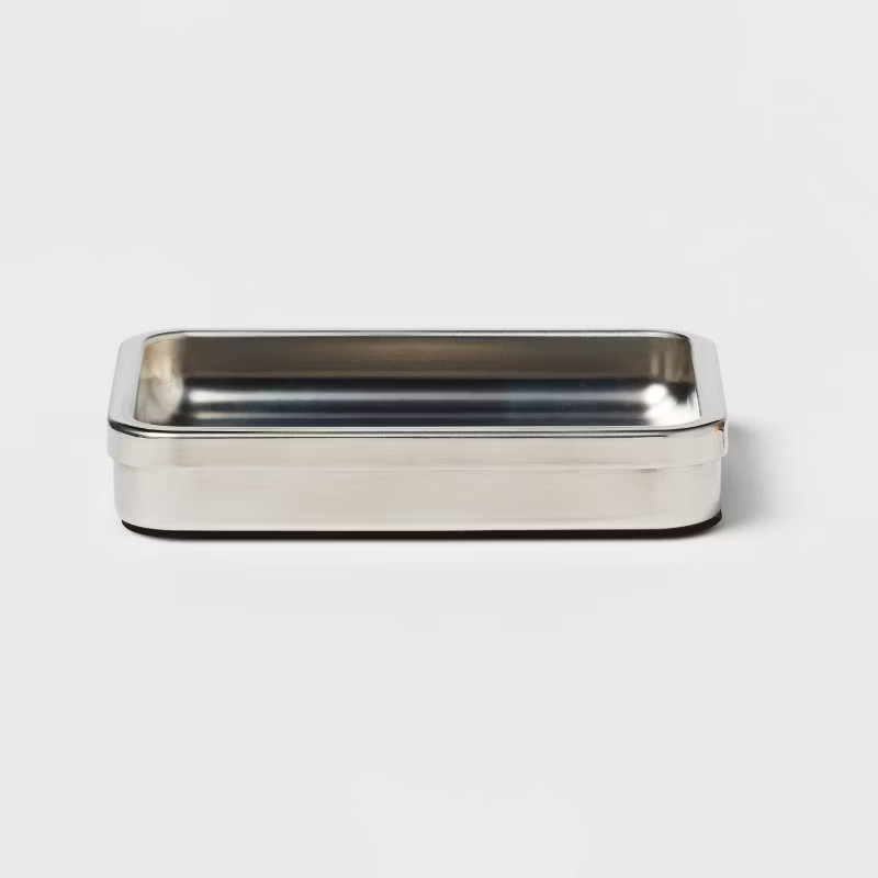 Brushed Stainless Steel Soap Dish - Threshold™ | Target