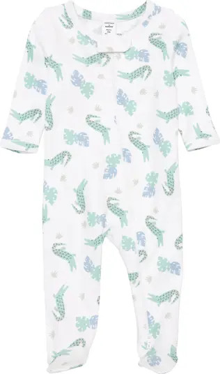Nordstrom Print Zip Footie | Nordstrom | Nordstrom