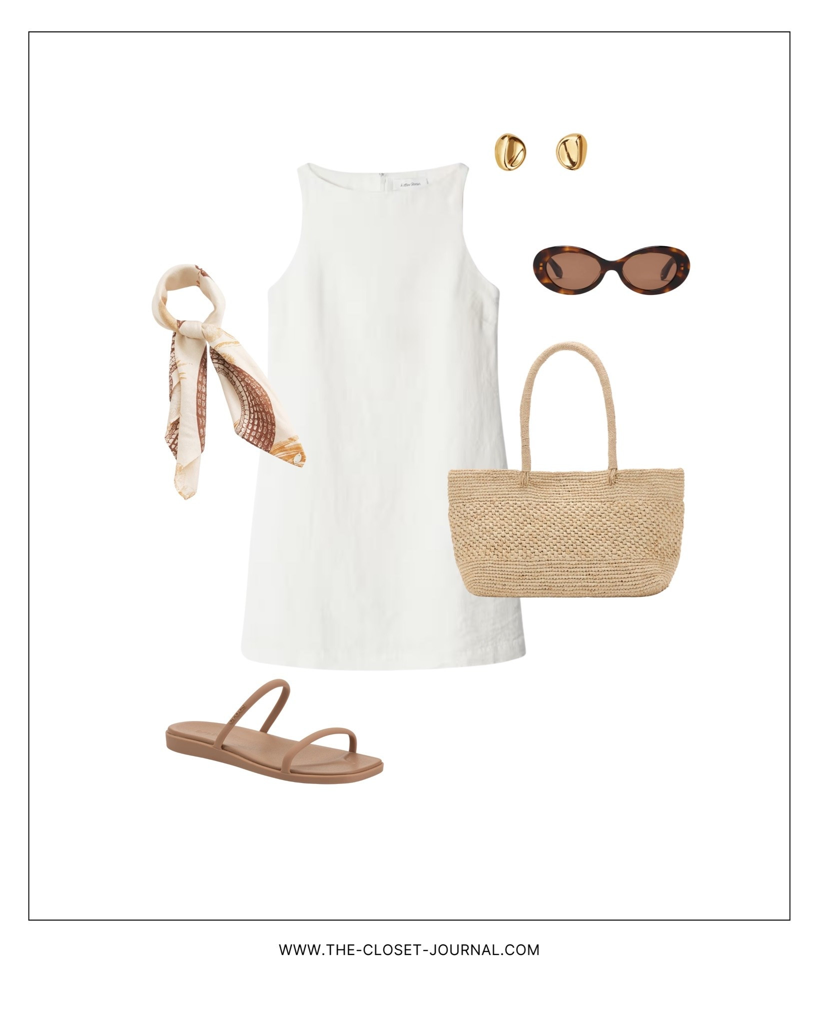 Little white dress / Summer look