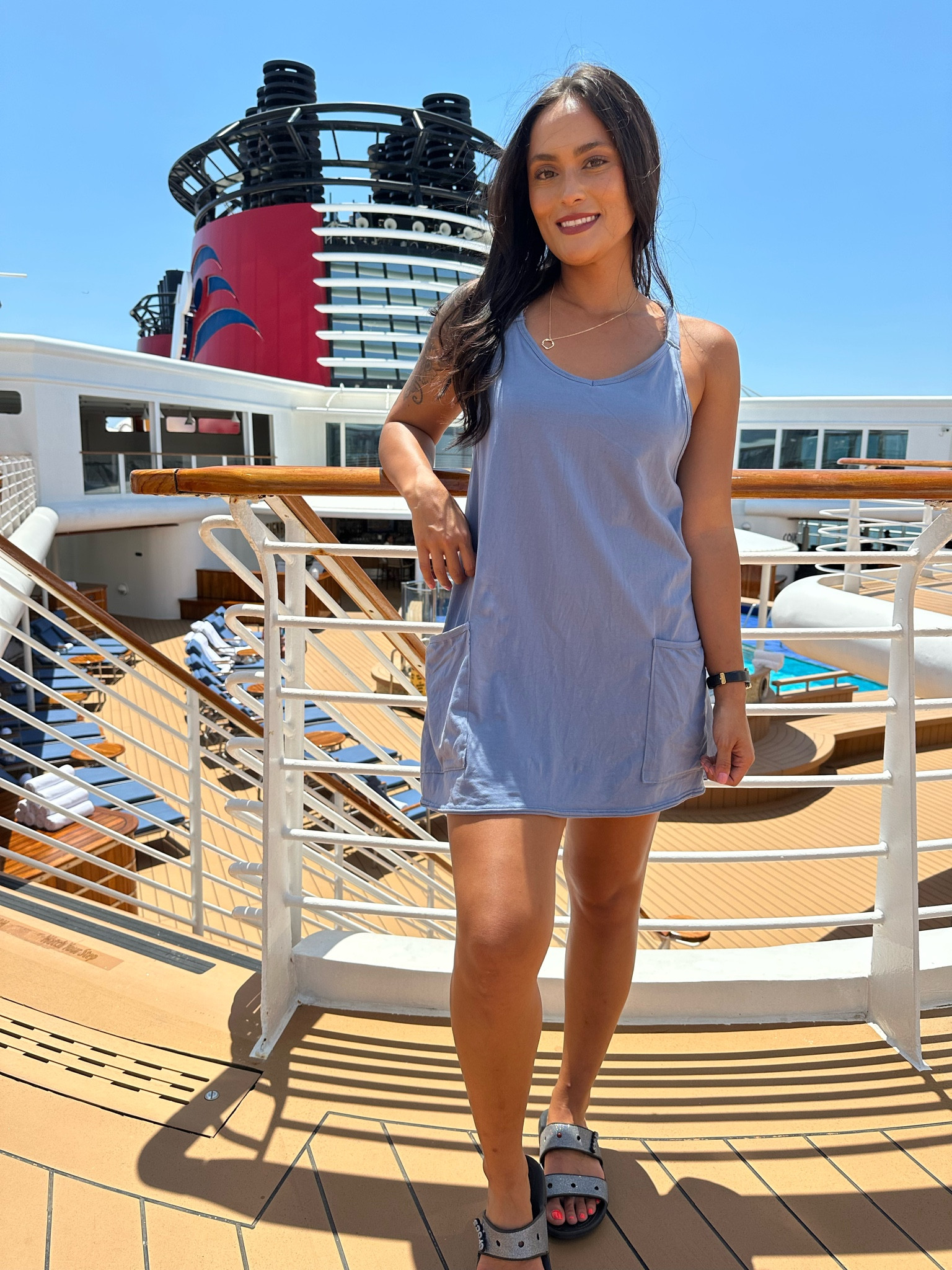 Comfy & cute! One of my go-to dresses lately. Wearing size small. Dress and slides are tts  

#LTKTravel #LTKSwim #LTKStyleTip