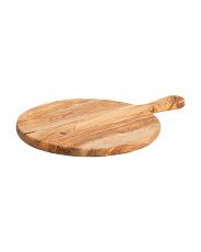 Made In Italy 15in Round Olivewood Cutting Board | Marshalls