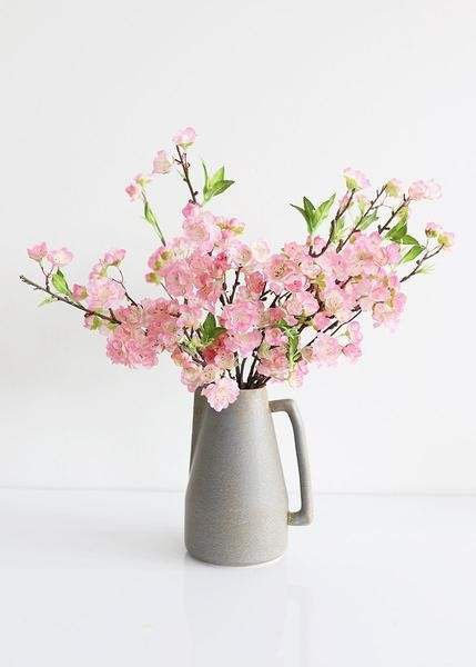 Farmhouse Decor Stoneware Pitcher Vase | Afloral (US)