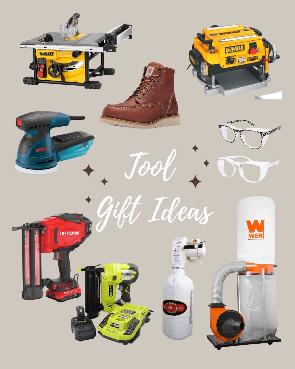 Tool gift guide for the woodworker in your family! 

#LTKhome #LTKfamily #LTKSeasonal