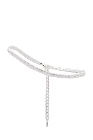 Jenny Bird Priya Anklet in Silver from Revolve.com | Revolve Clothing (Global)