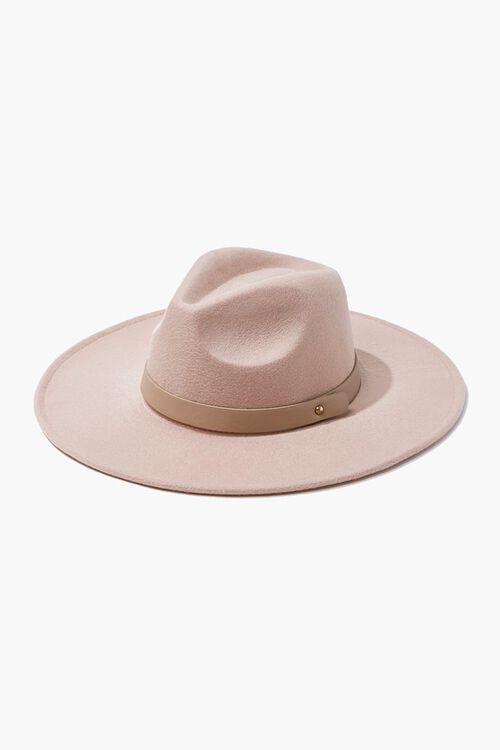 Faux Leather-Trim Fedora | Forever 21 (US)