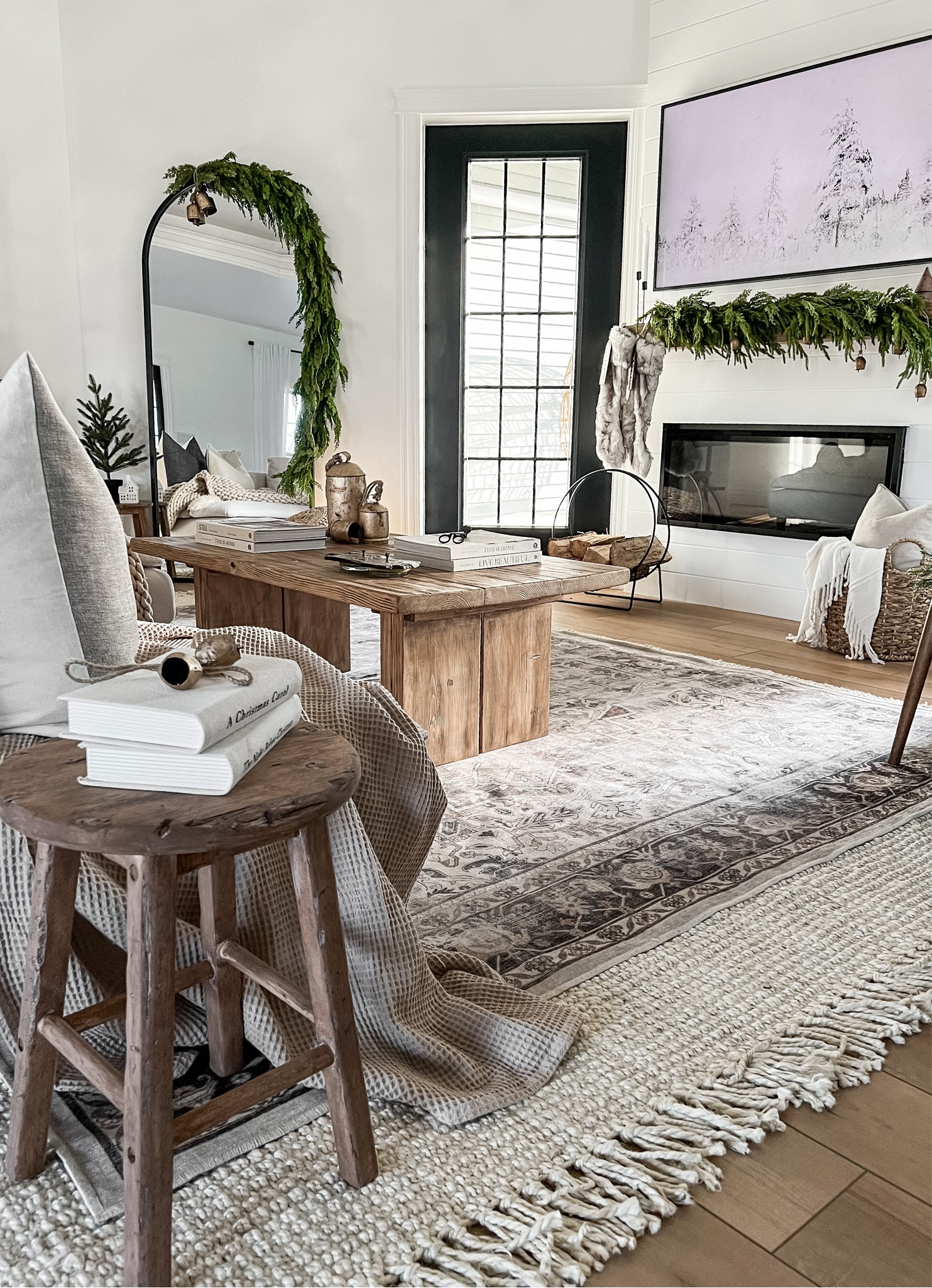 Layering rugs. Rugs. Home decor. Home styling. Organic home. Home. Neutral home. Cozy home  

#LTKhome #LTKstyletip #LTKsalealert