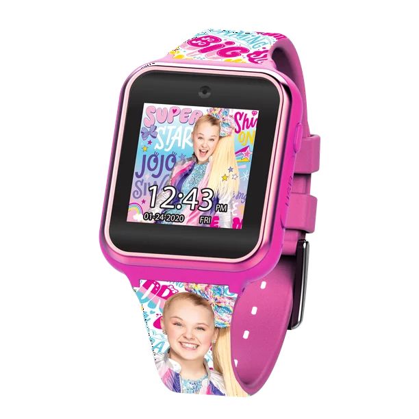 Jojo Siwa iTime Unisex Kids Interactive Smartwatch 40mm - Model# JOJ4326LS - Walmart.com | Walmart (US)