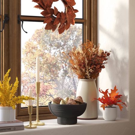 Fall home decor 🍁 

Tabletop
Faux plant
Fall decor
Bowl
Decorative objects
Autumn
Candlesticks 
Wreath 
Holiday party
Thanksgiving 
Halloween decor
Living room
Kitchen 

#LTKhome #LTKfindsunder50 #LTKSeasonal