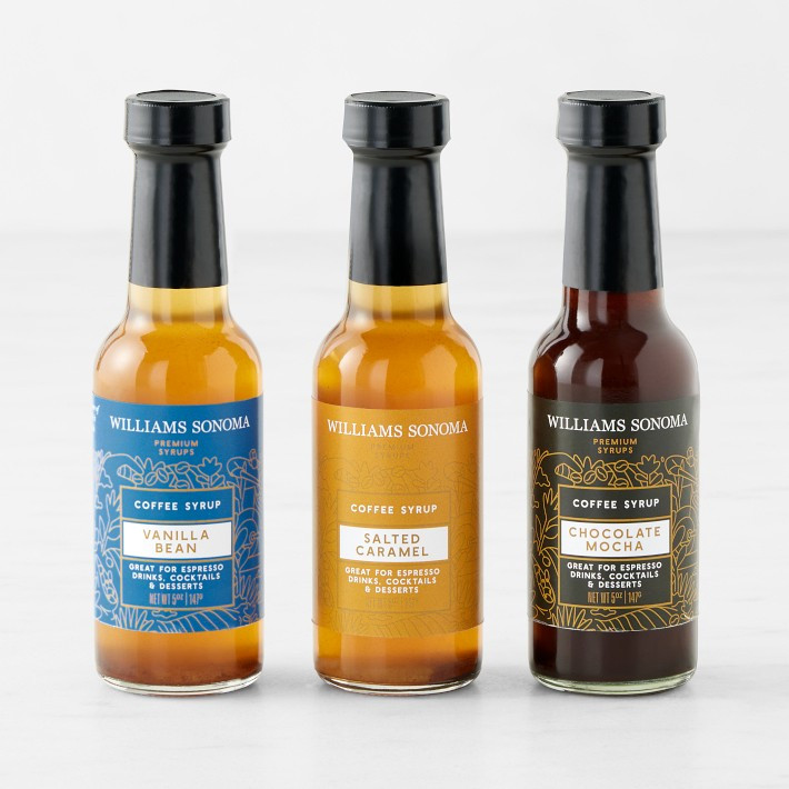 Williams Sonoma Coffee Syrup Gift Set | Williams-Sonoma