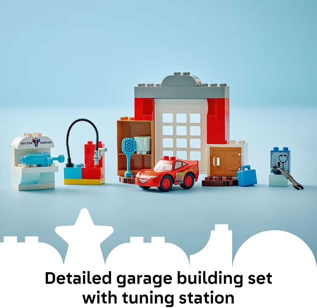LEGO DUPLO Disney and Pixar Cars McQueen's Visit to Doc's Garage | Amazon (US)
